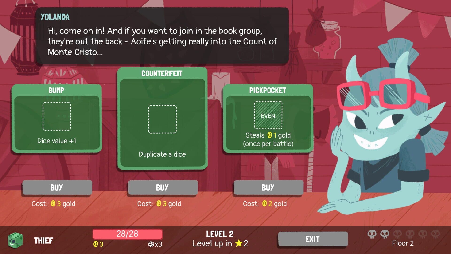اسکرین‌شات Dicey Dungeons - 9