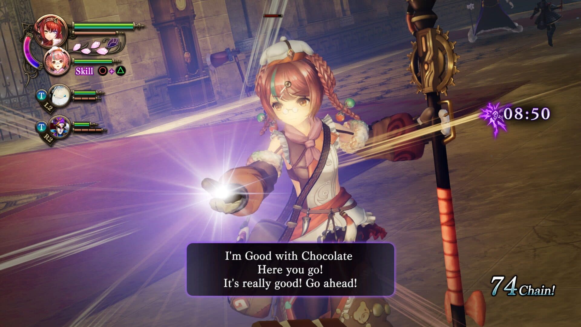 Nights of Azure 2: Bride of the New Moon screenshot 11