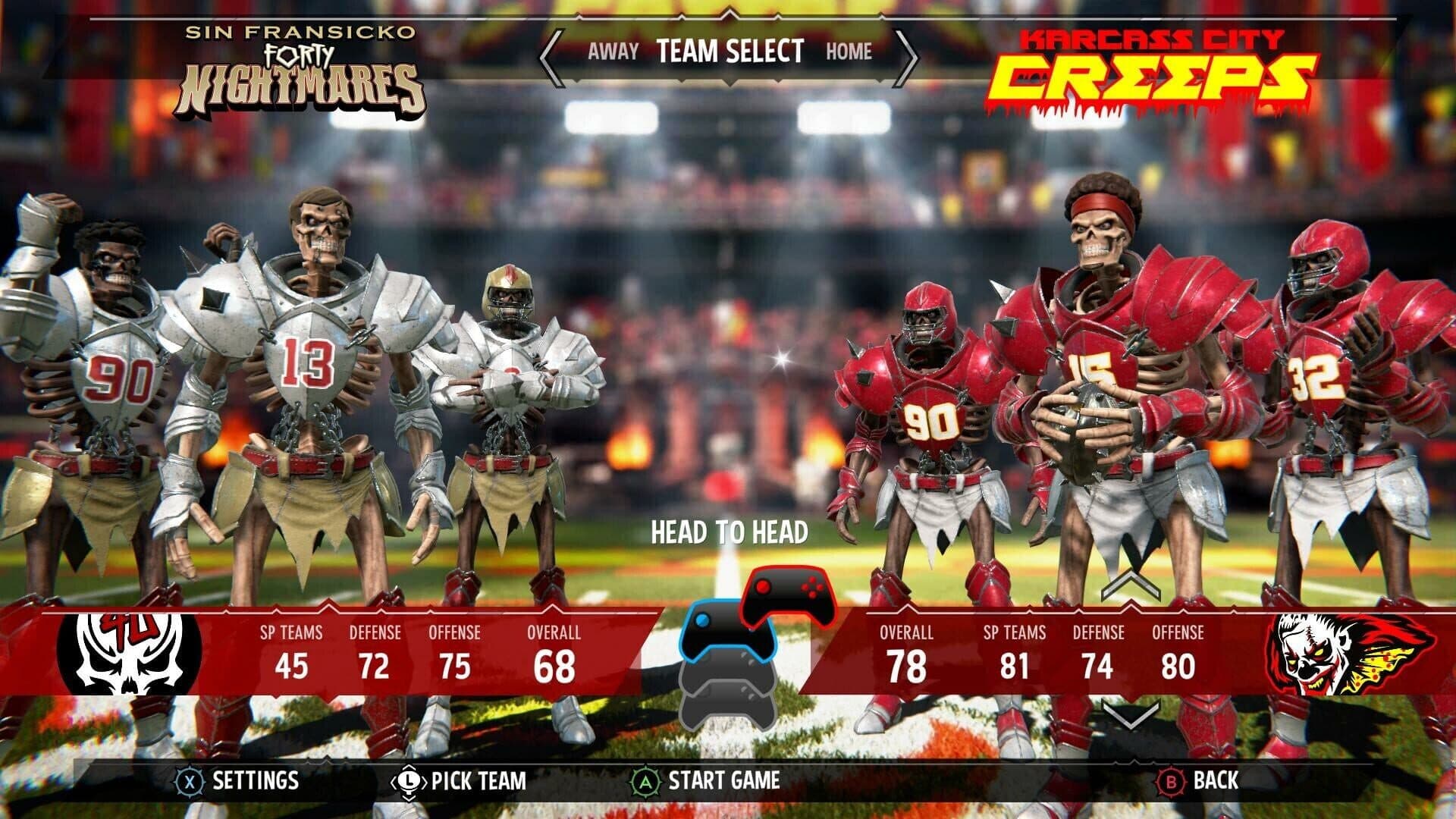 اسکرین‌شات Mutant Football League 2 - 9