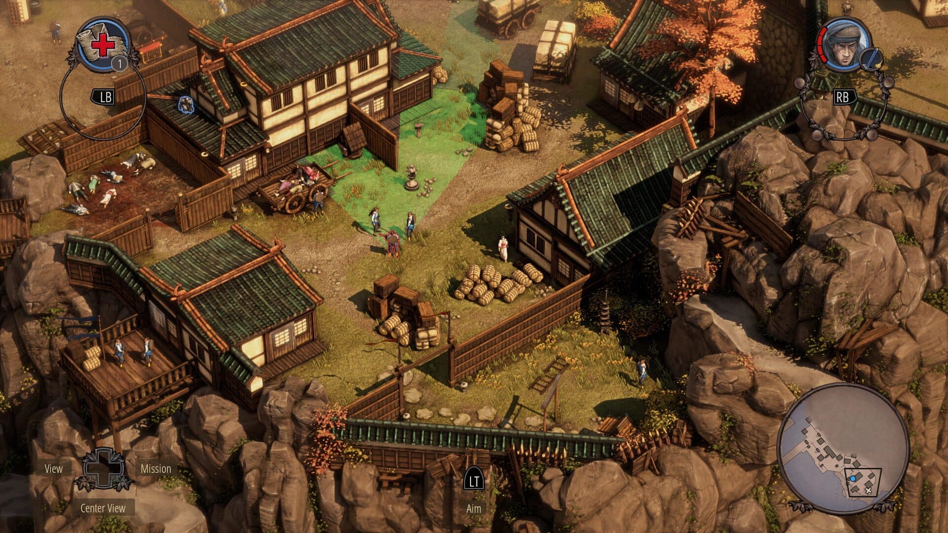 اسکرین‌شات Shadow Tactics: Blades of the Shogun - 1