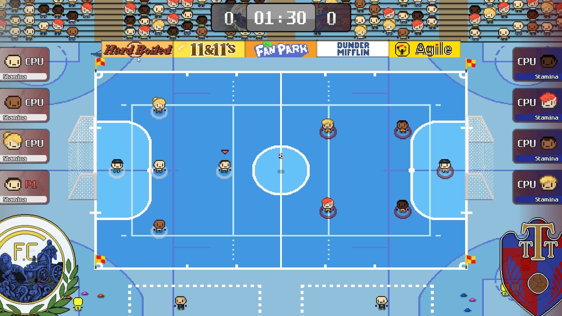 اسکرین‌شات World Soccer Strikers '91 - 1