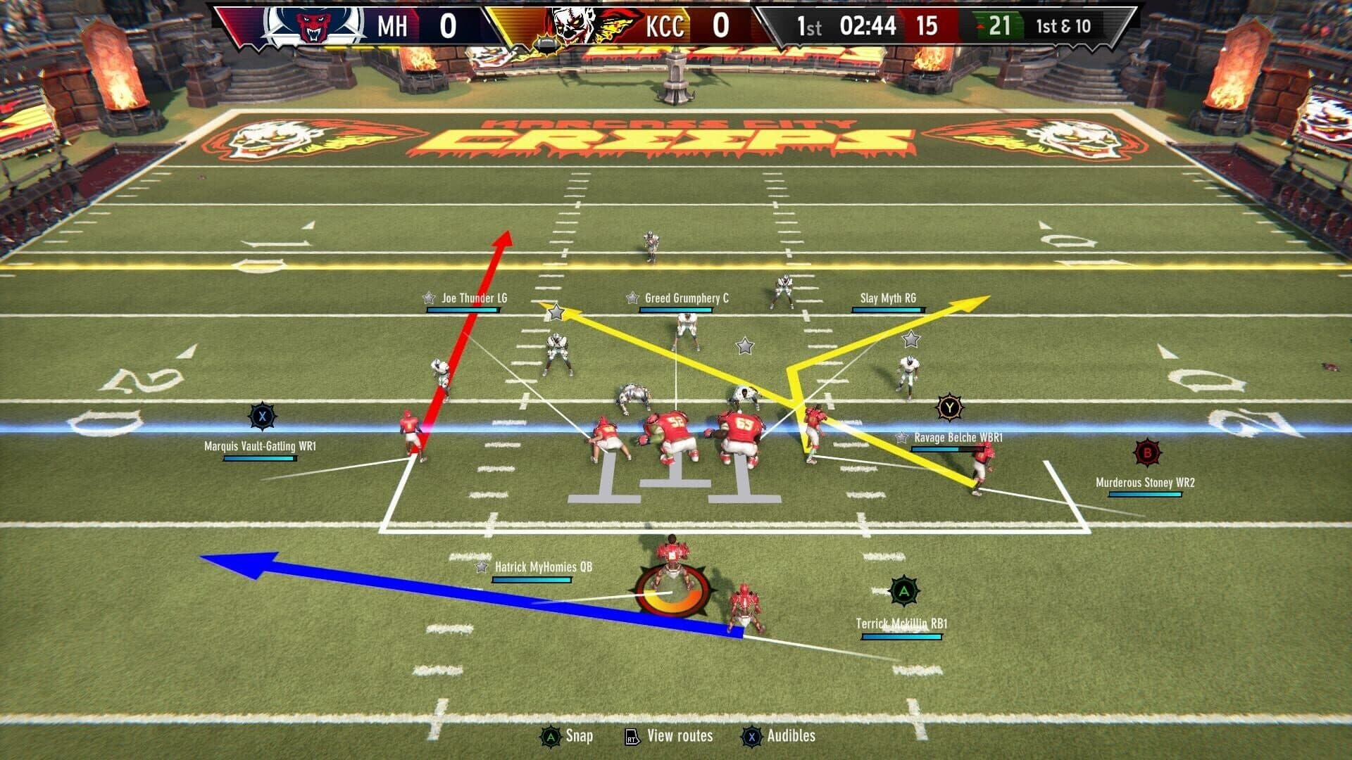 اسکرین‌شات Mutant Football League 2 - 17