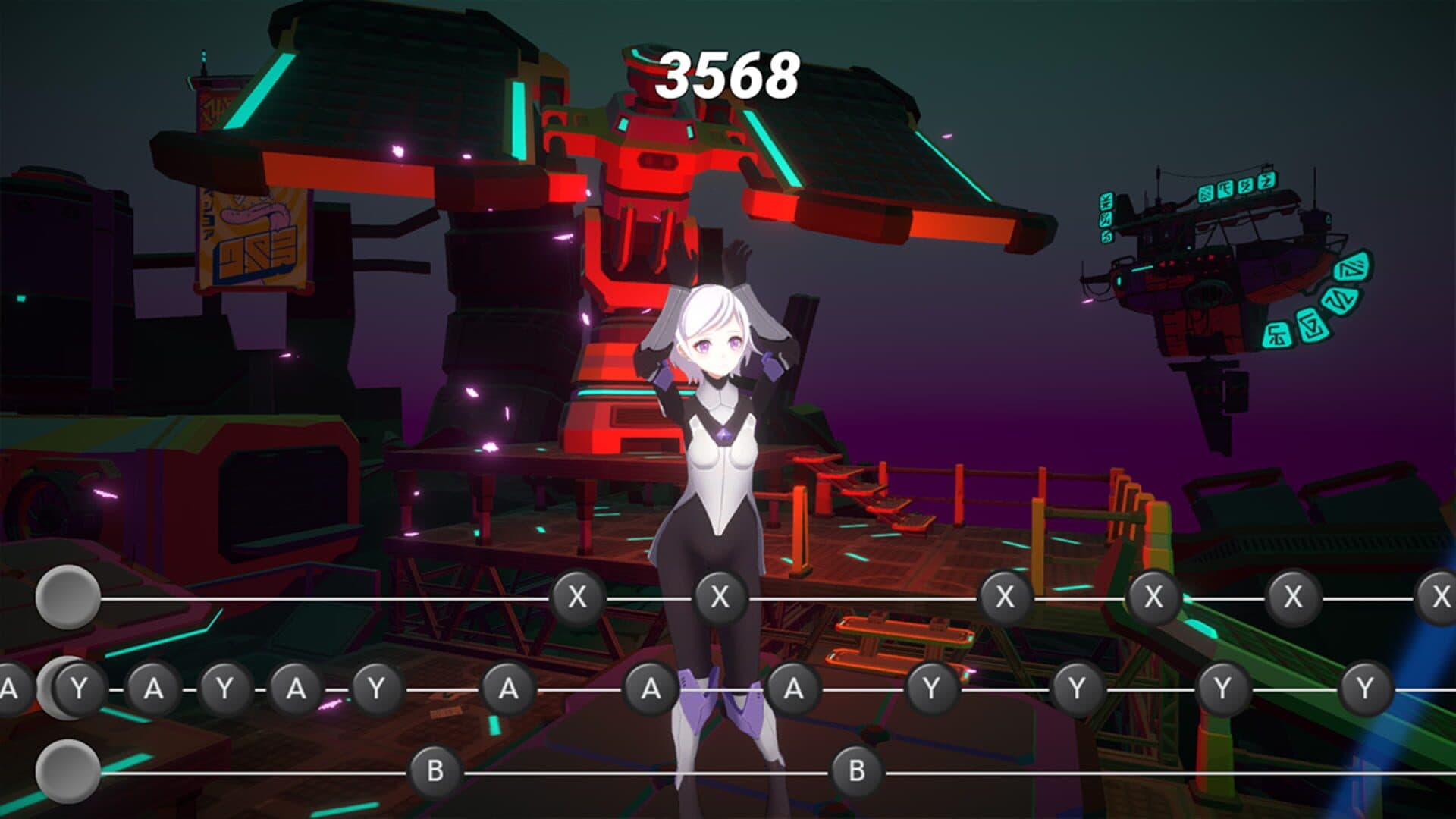 اسکرین‌شات Anime Dance-Off: Space Party - 3