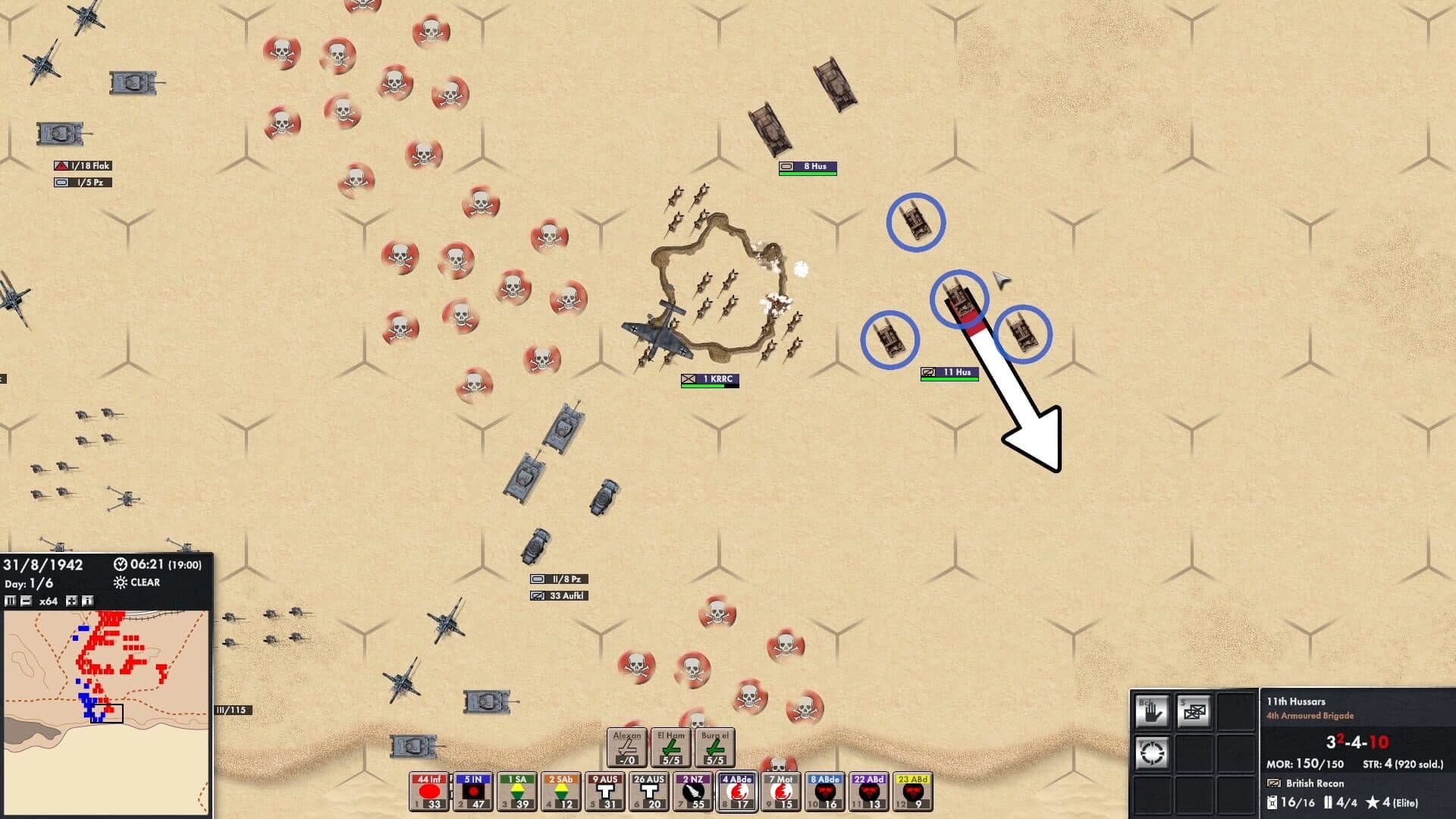 اسکرین‌شات Attack at Dawn: North Africa - 1