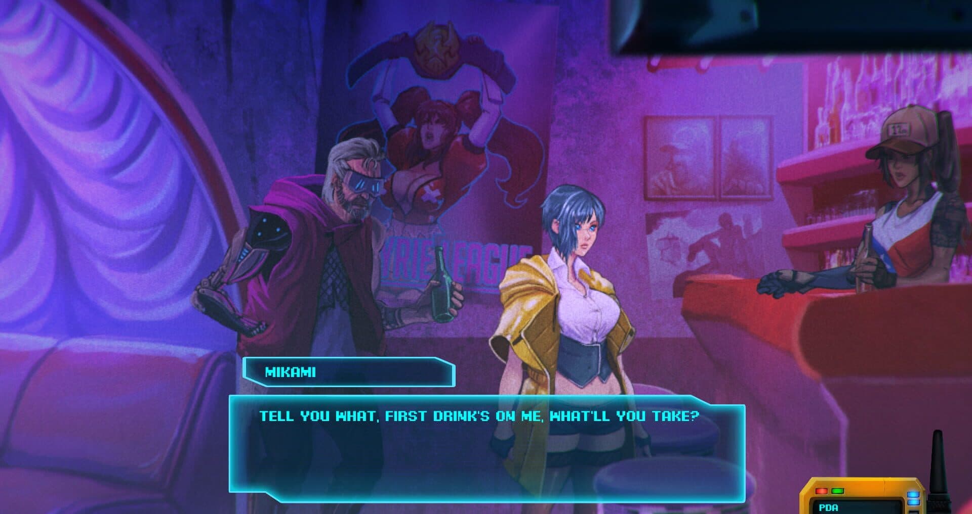 اسکرین‌شات Sense: A Cyberpunk Ghost Story - 1