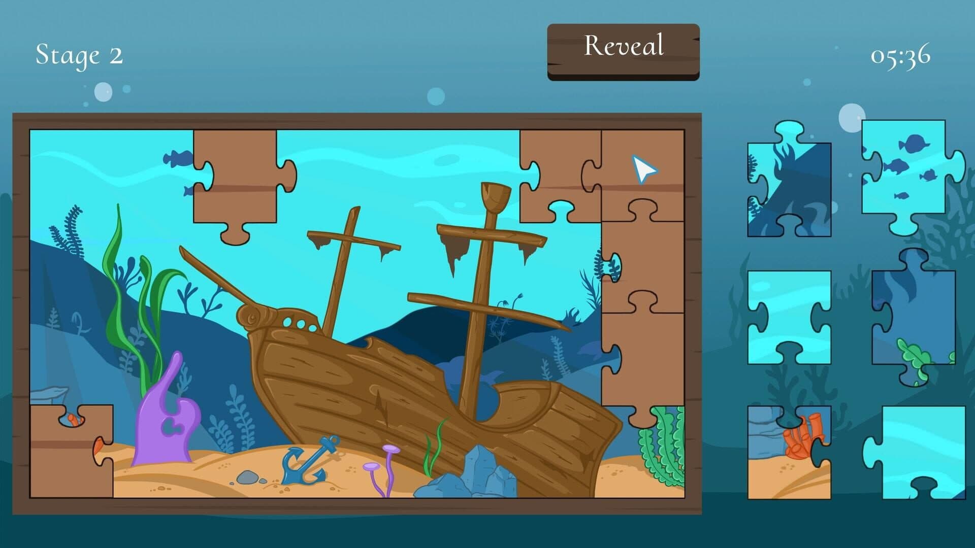 اسکرین‌شات Puzzle Piecer: The World Below - 3