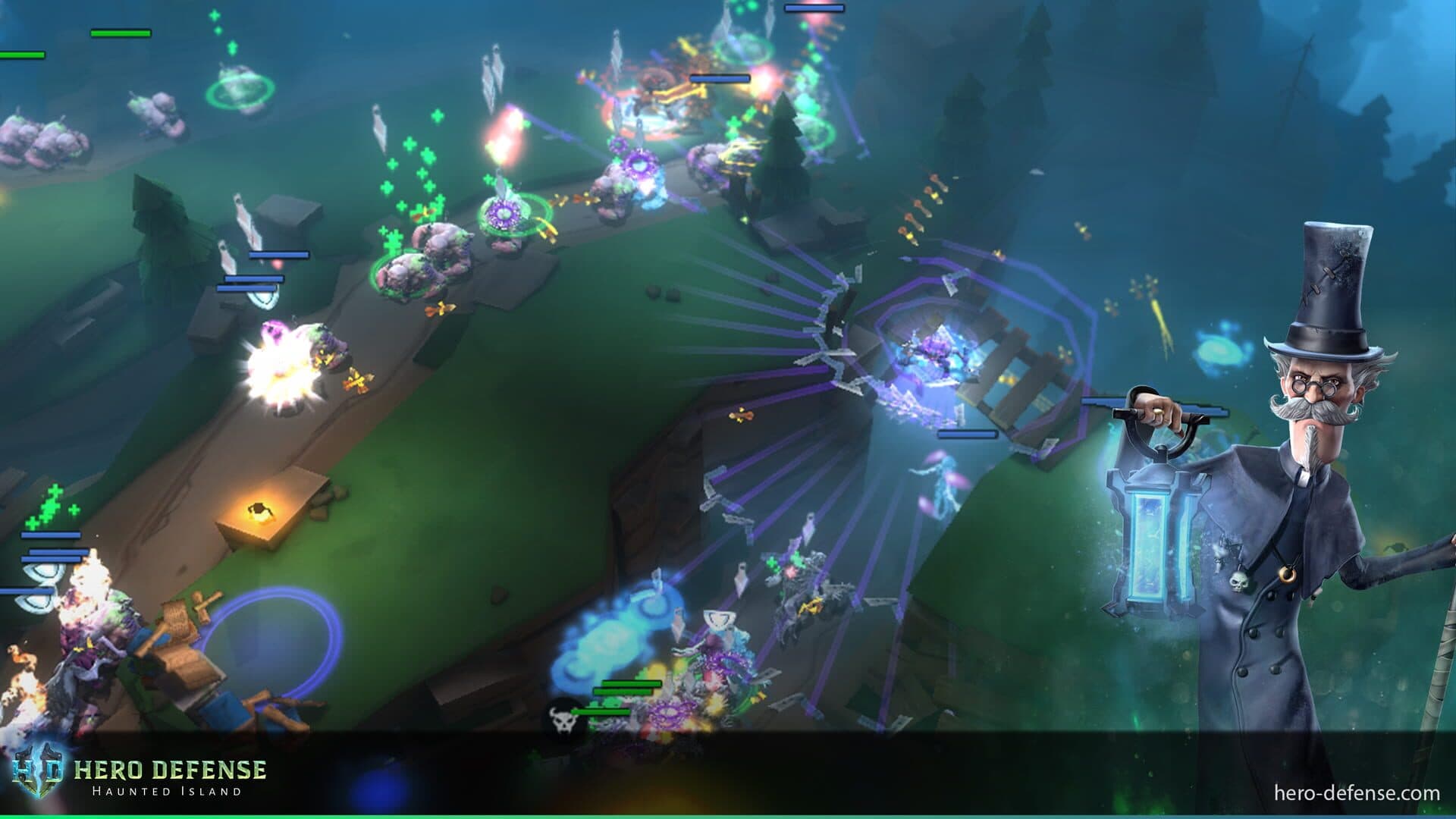 اسکرین‌شات Hero Defense - 1