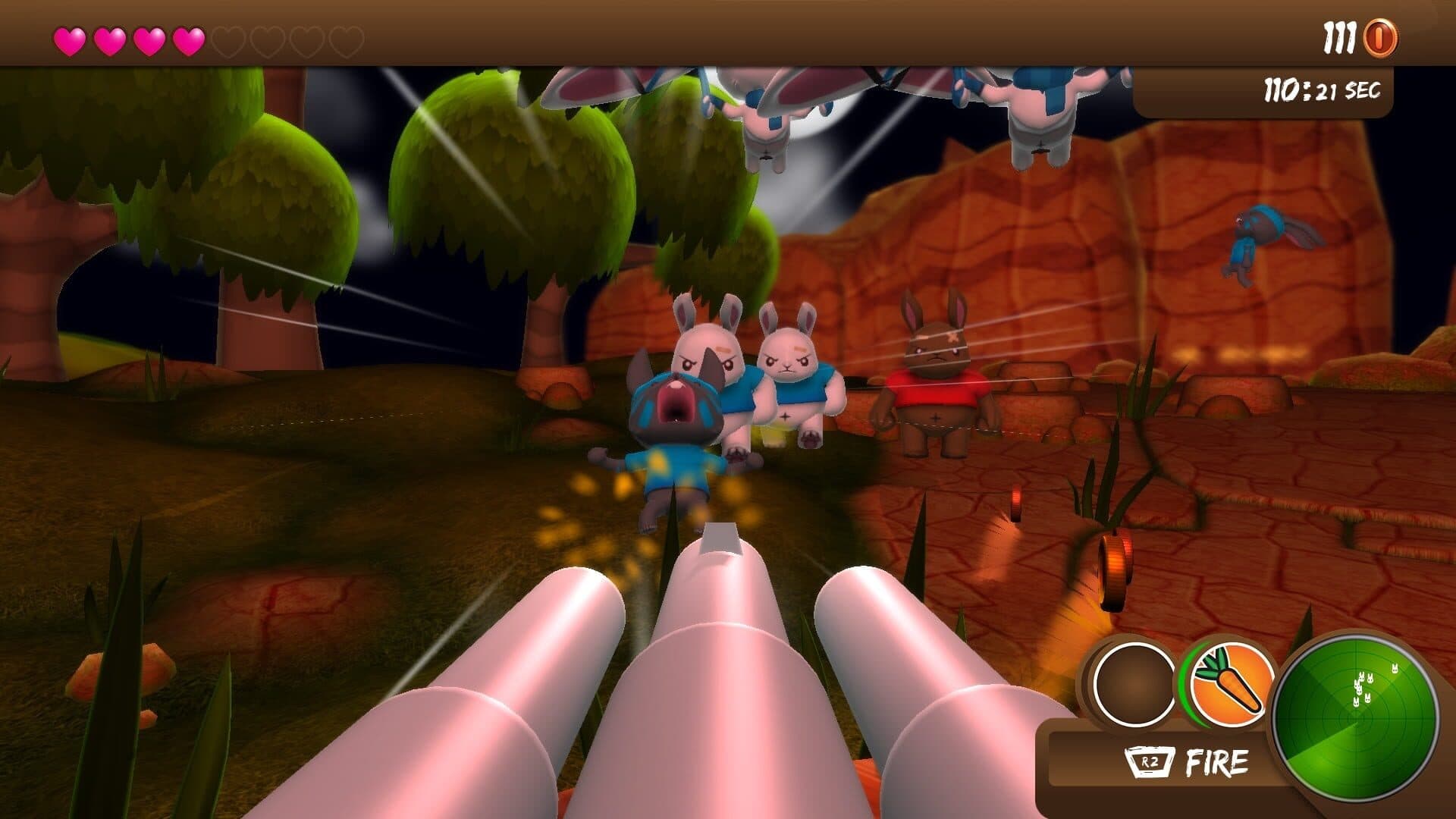 اسکرین‌شات Blast 'Em Bunnies - 3