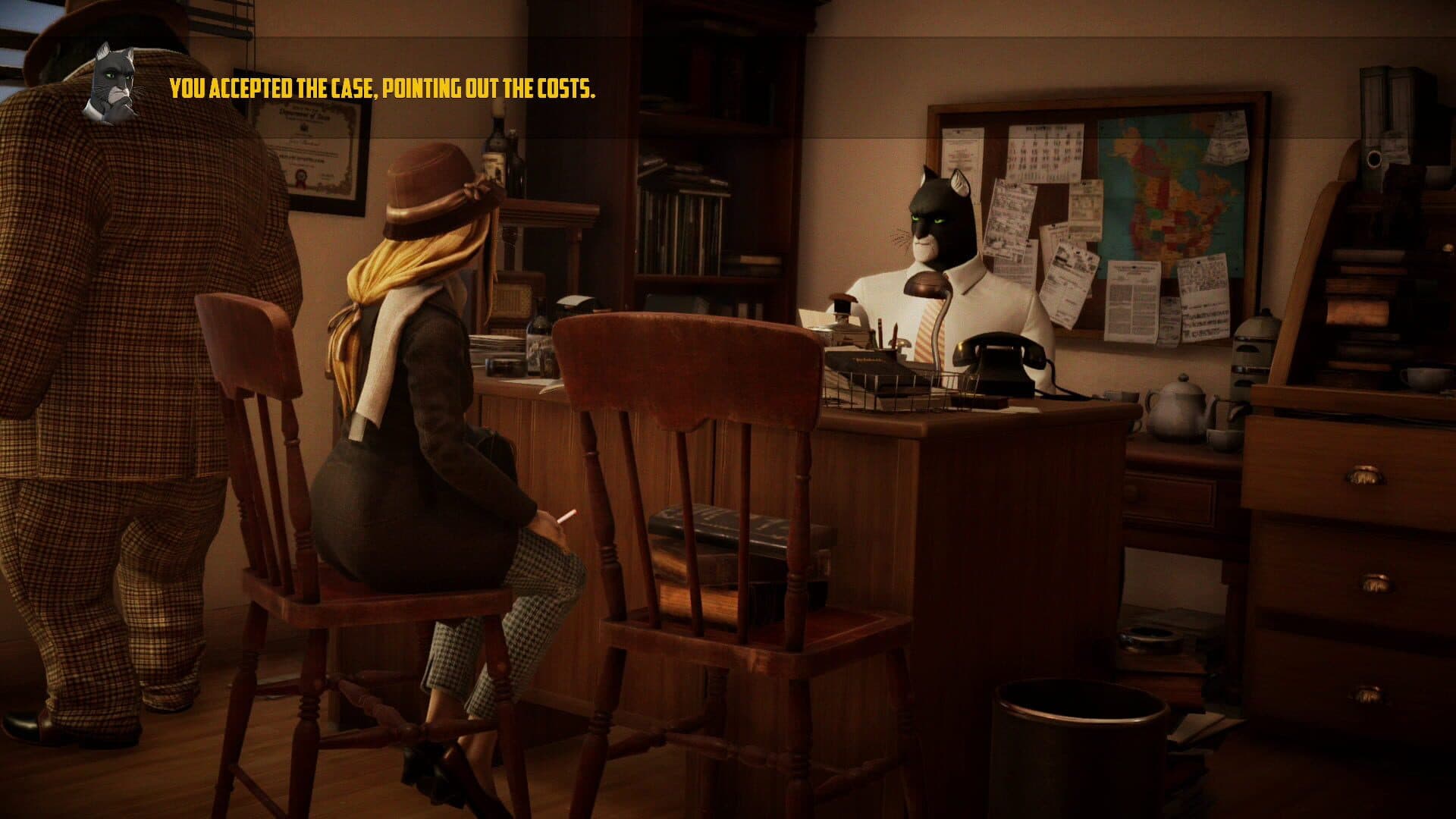 Blacksad: Under the Skin screenshot 5