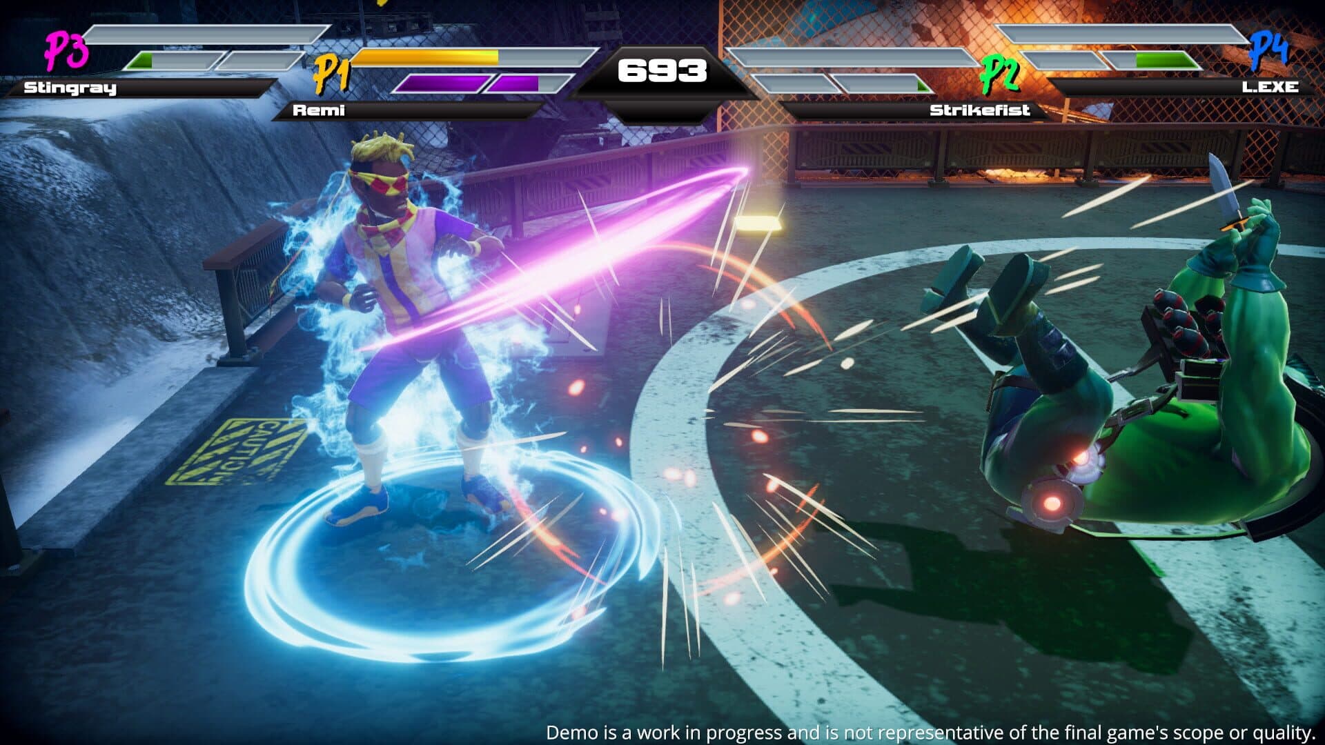 اسکرین‌شات Mighty Fight Federation - 1