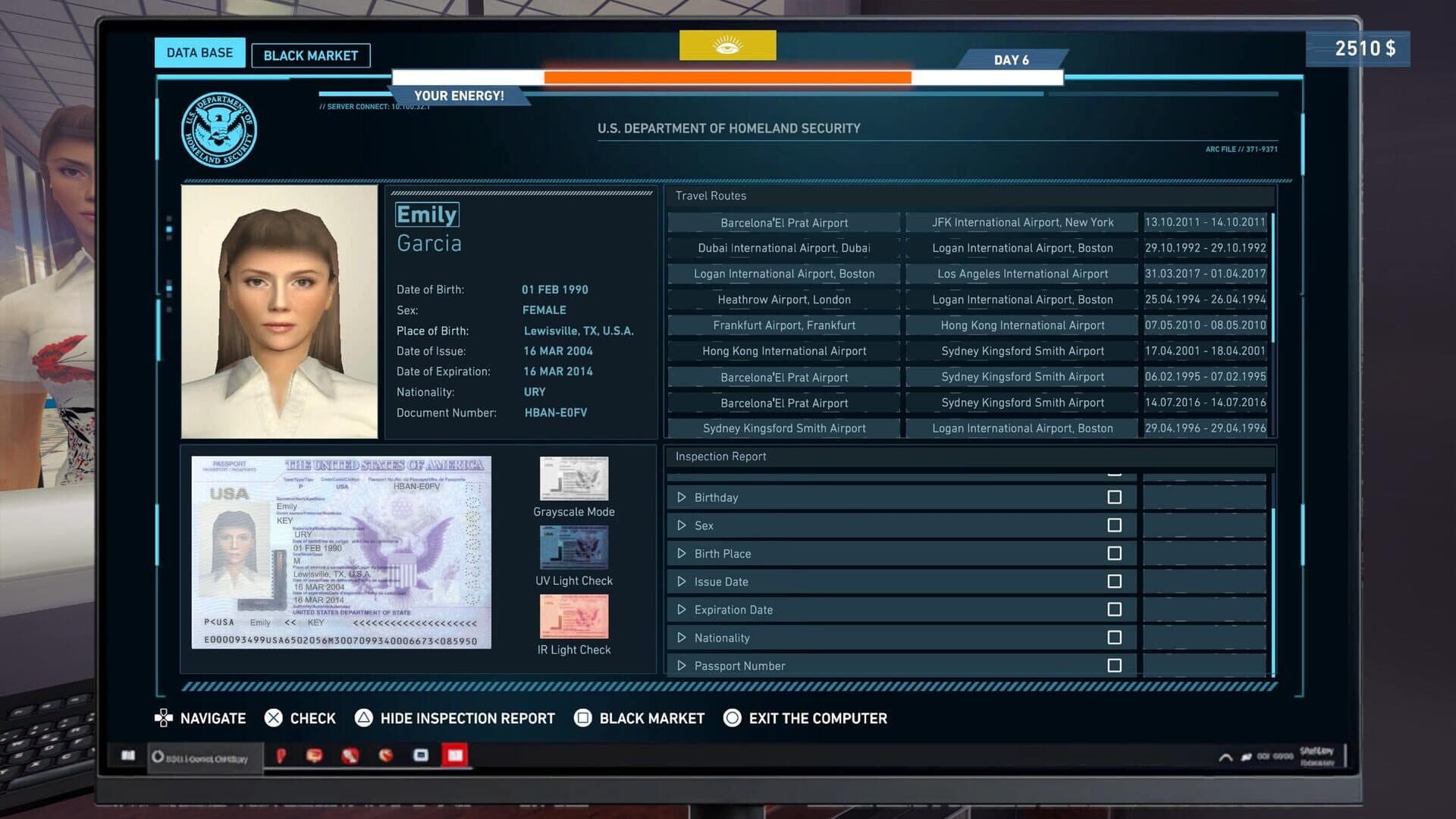 اسکرین‌شات Airport Police Contraband Simulator: Border Patrol - 7