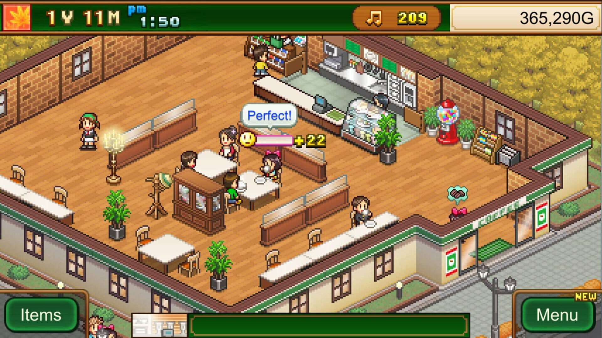 اسکرین‌شات Cafe Master Story - 1