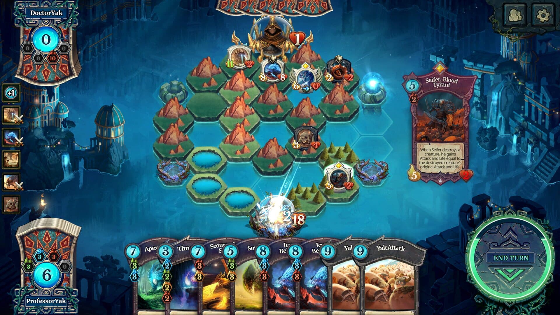 Faeria screenshot 2