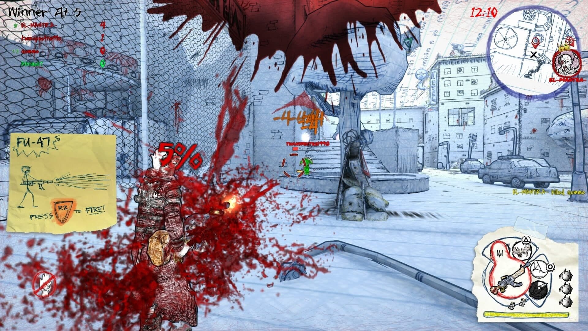 Drawn to Death screenshot 3
