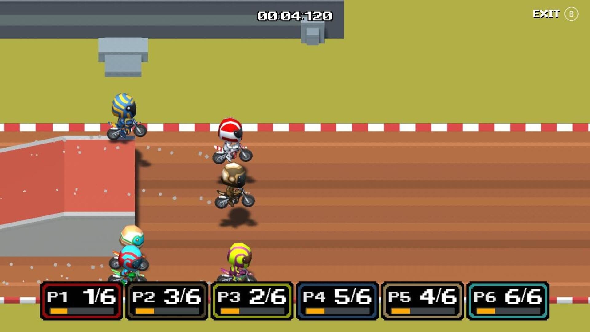اسکرین‌شات Dirt Bike Retro - 3