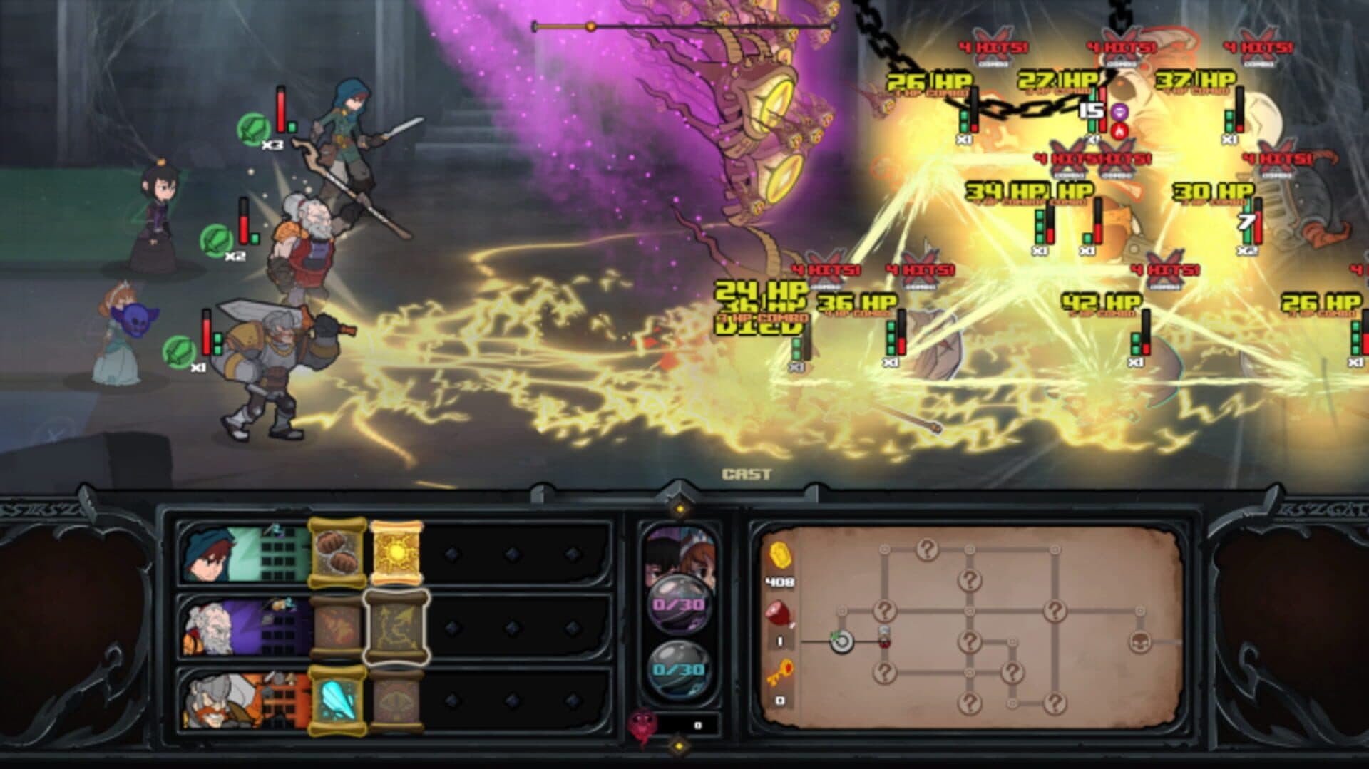 Has-Been Heroes screenshot 0