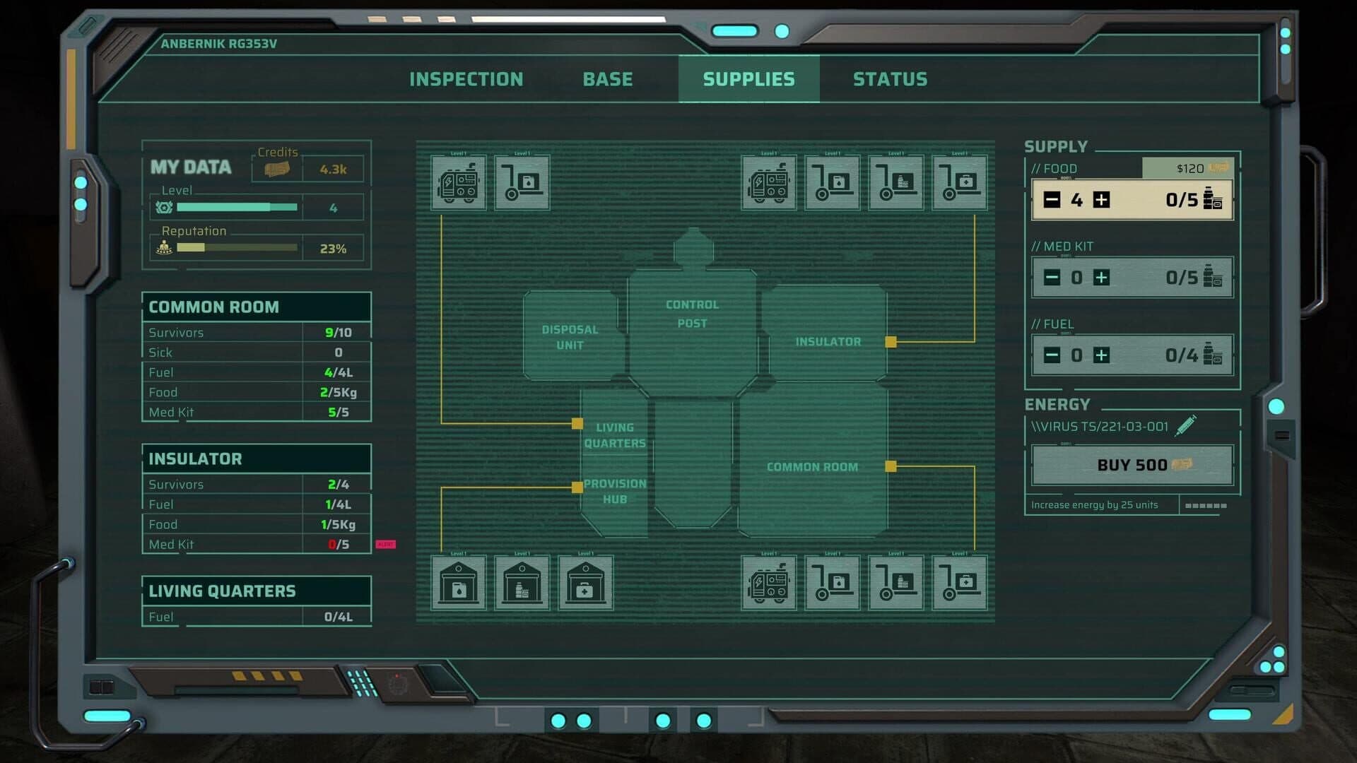 اسکرین‌شات Shelter 78: Mutant Protocol - 1