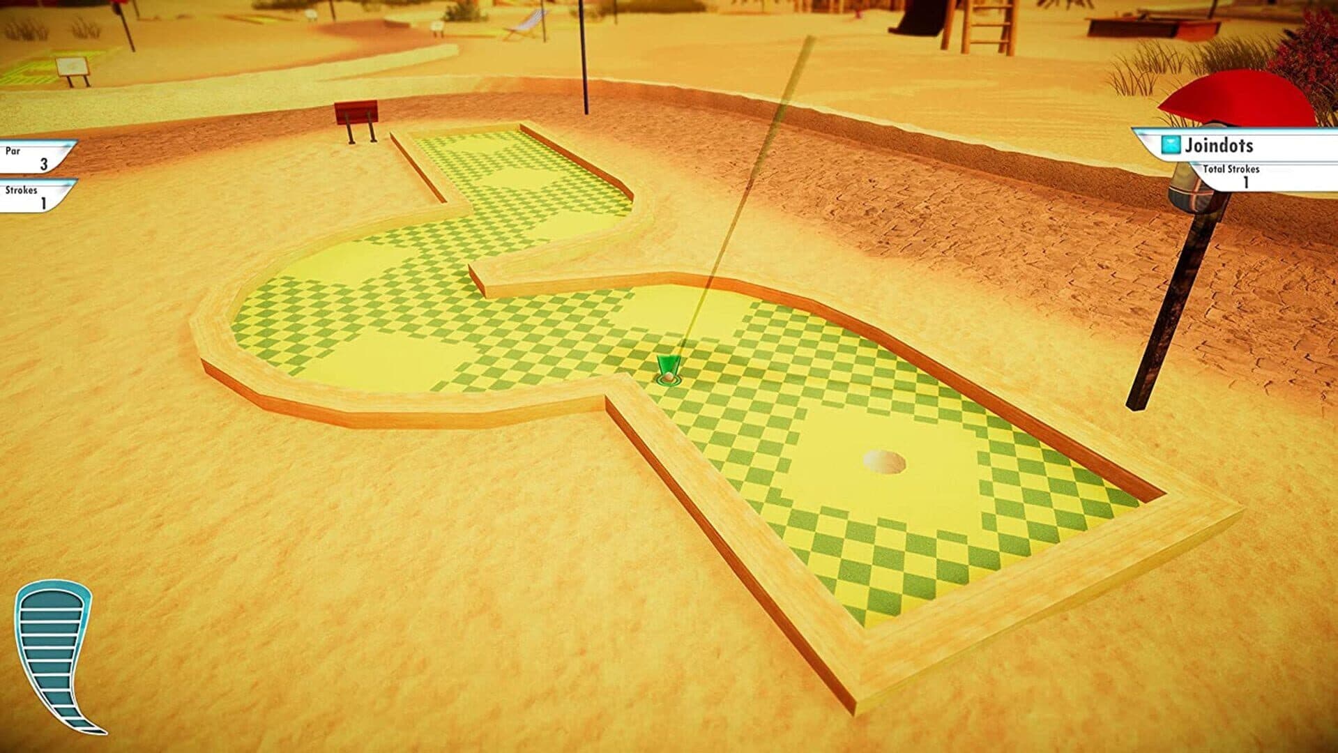3D MiniGolf screenshot 1
