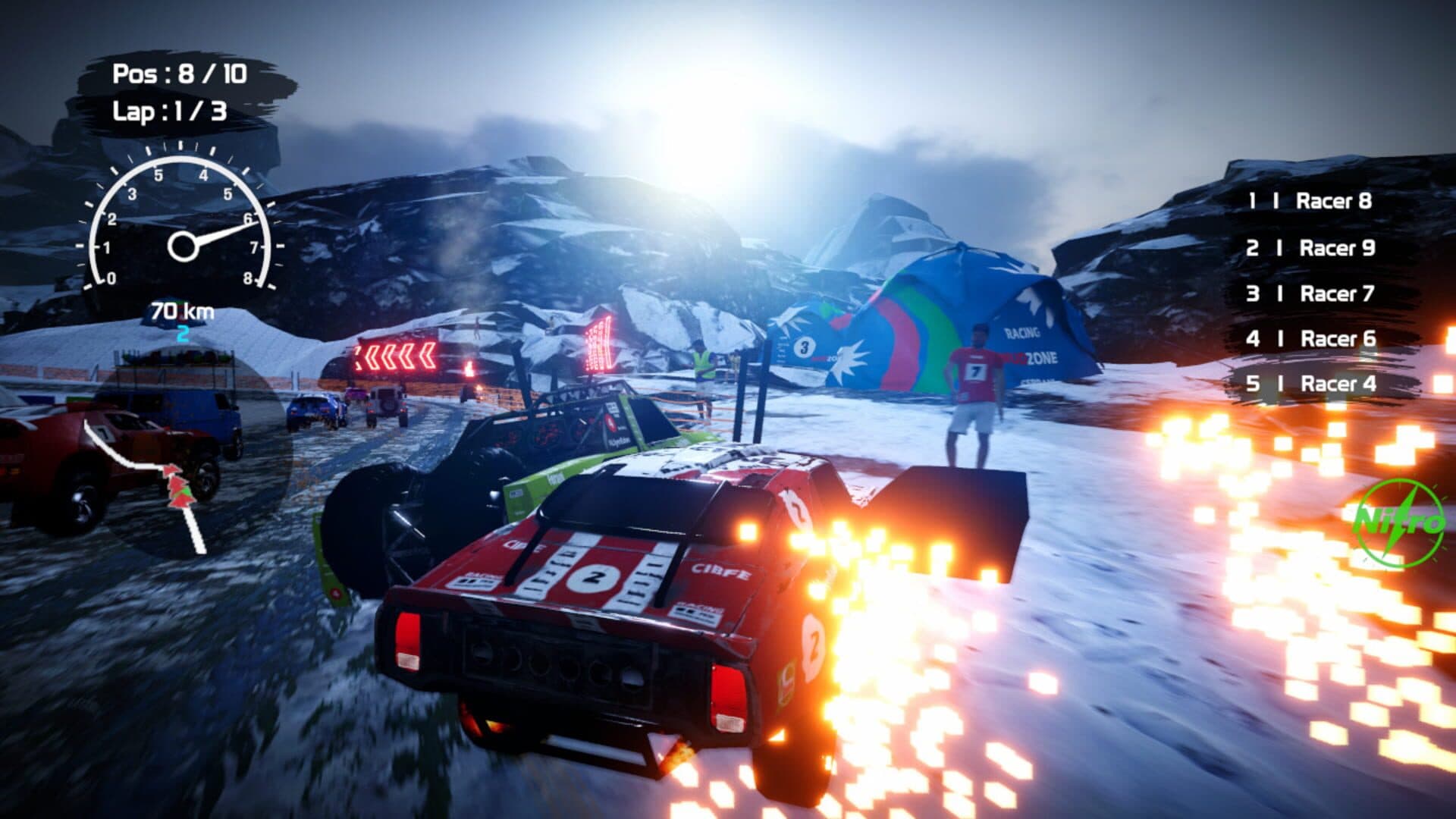 اسکرین‌شات Offroad Rally Racing - 3