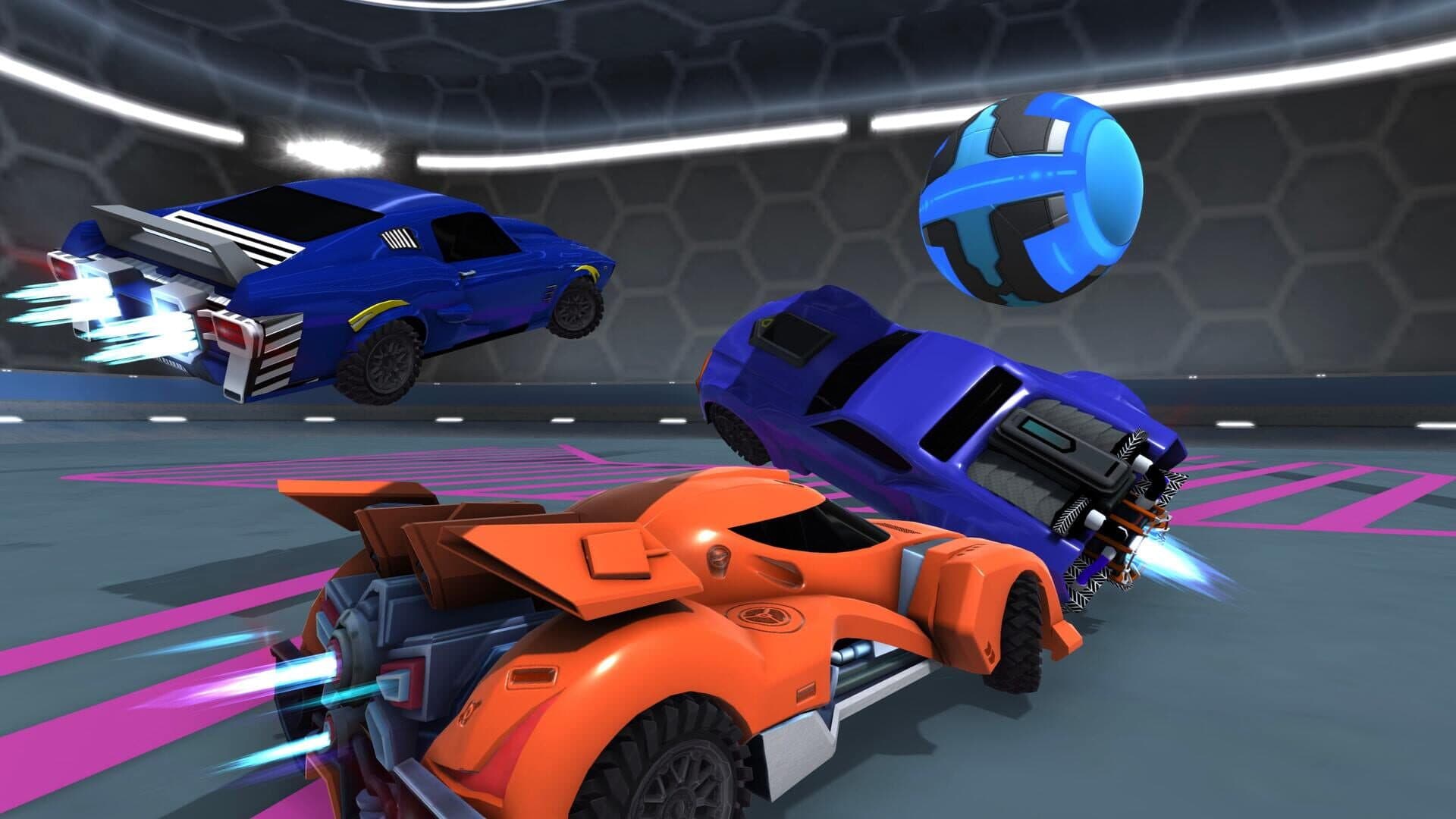اسکرین‌شات Rocket Car: Ultimate Ball League Machines - 2