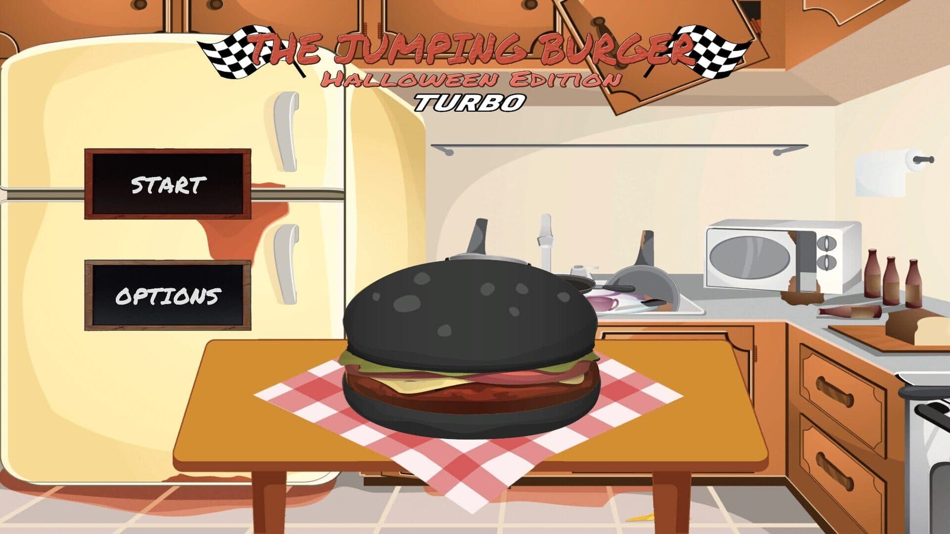 اسکرین‌شات The Jumping Burger: Halloween Edition - Turbo - 3