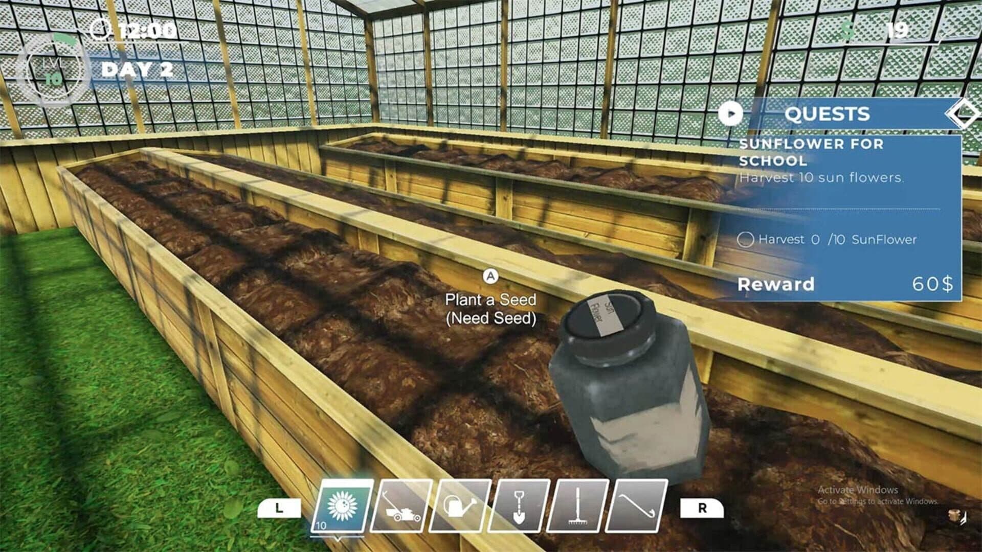 اسکرین‌شات The Gardener Simulator: Plant, Grow, Decorate, Build Sim - 5