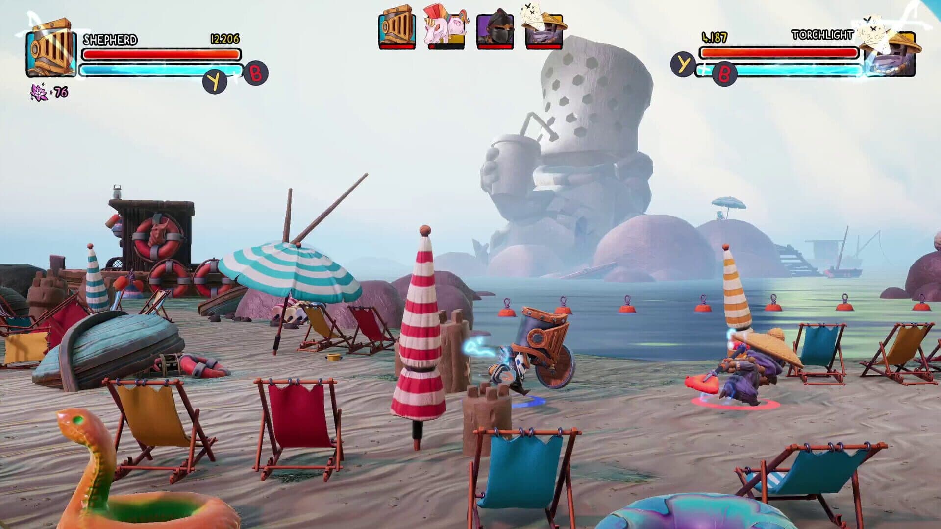 Big Helmet Heroes screenshot 6