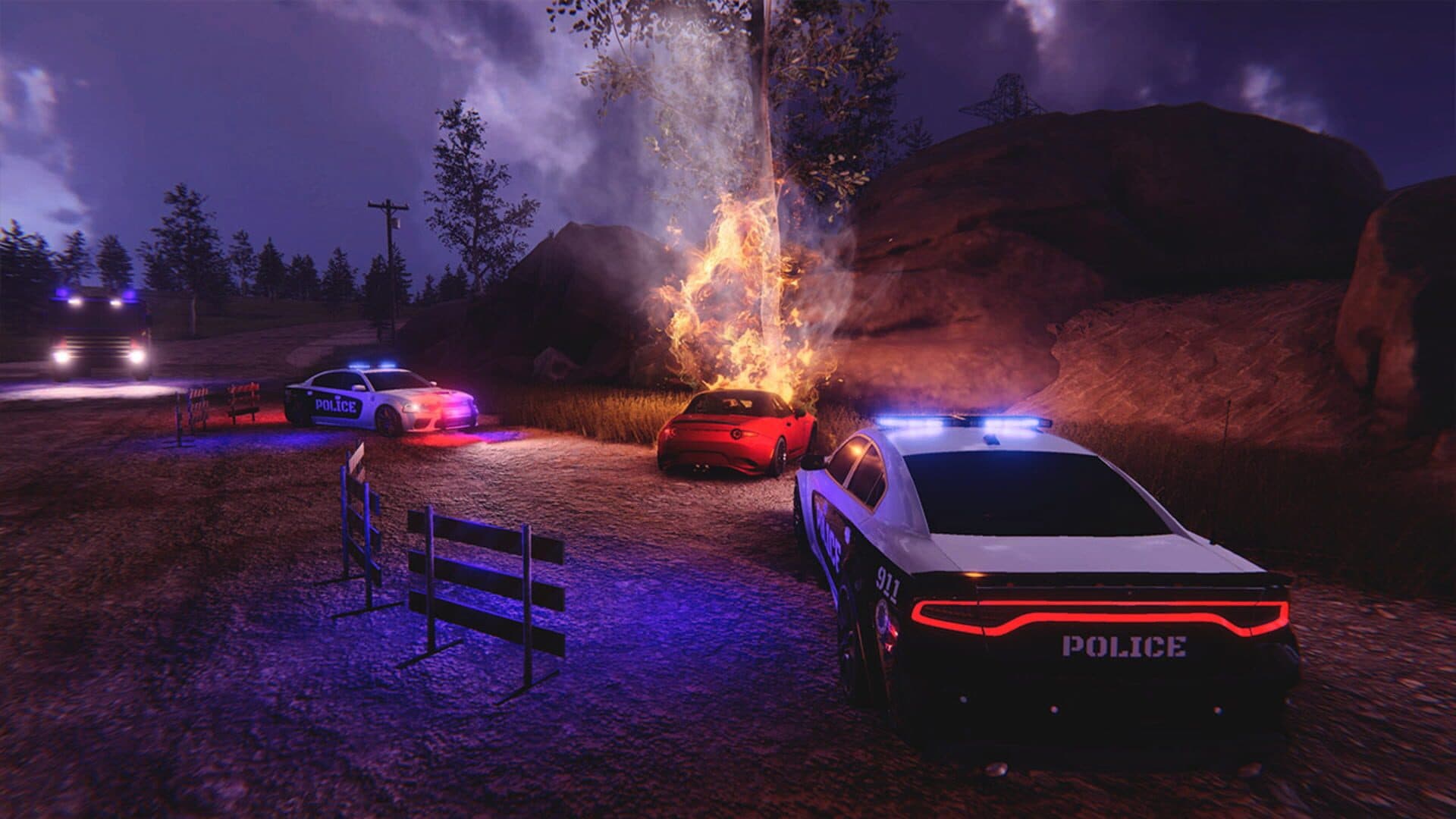 اسکرین‌شات Police Chase Simulator: Highway Racers Pursuit - 3