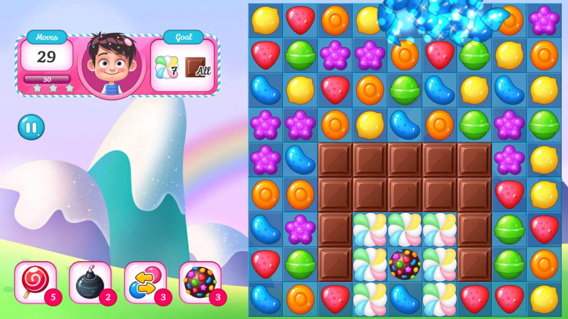 اسکرین‌شات Candy Match Kiddies - 3