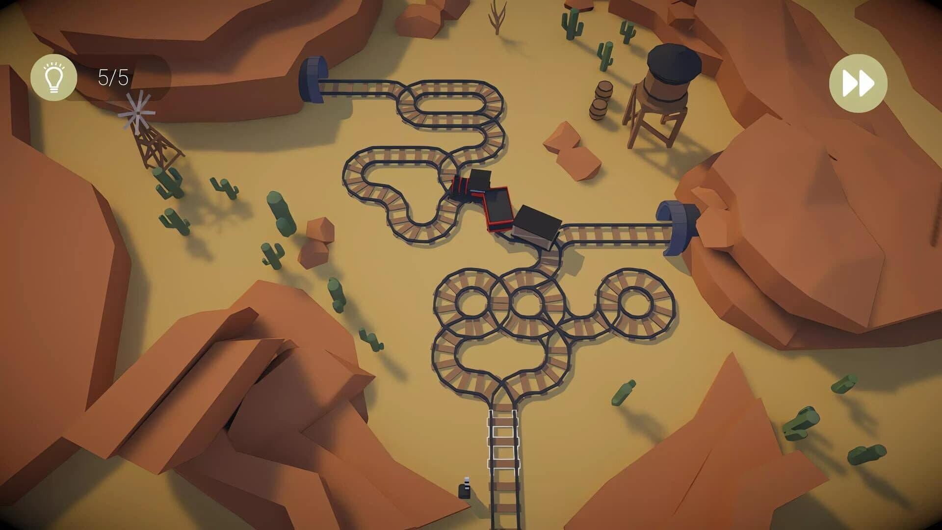 اسکرین‌شات Trainlax: Railway Puzzle Simulator - 5