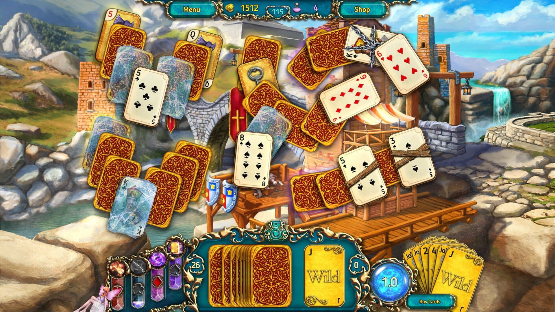 اسکرین‌شات Dreamland Solitaire - 6