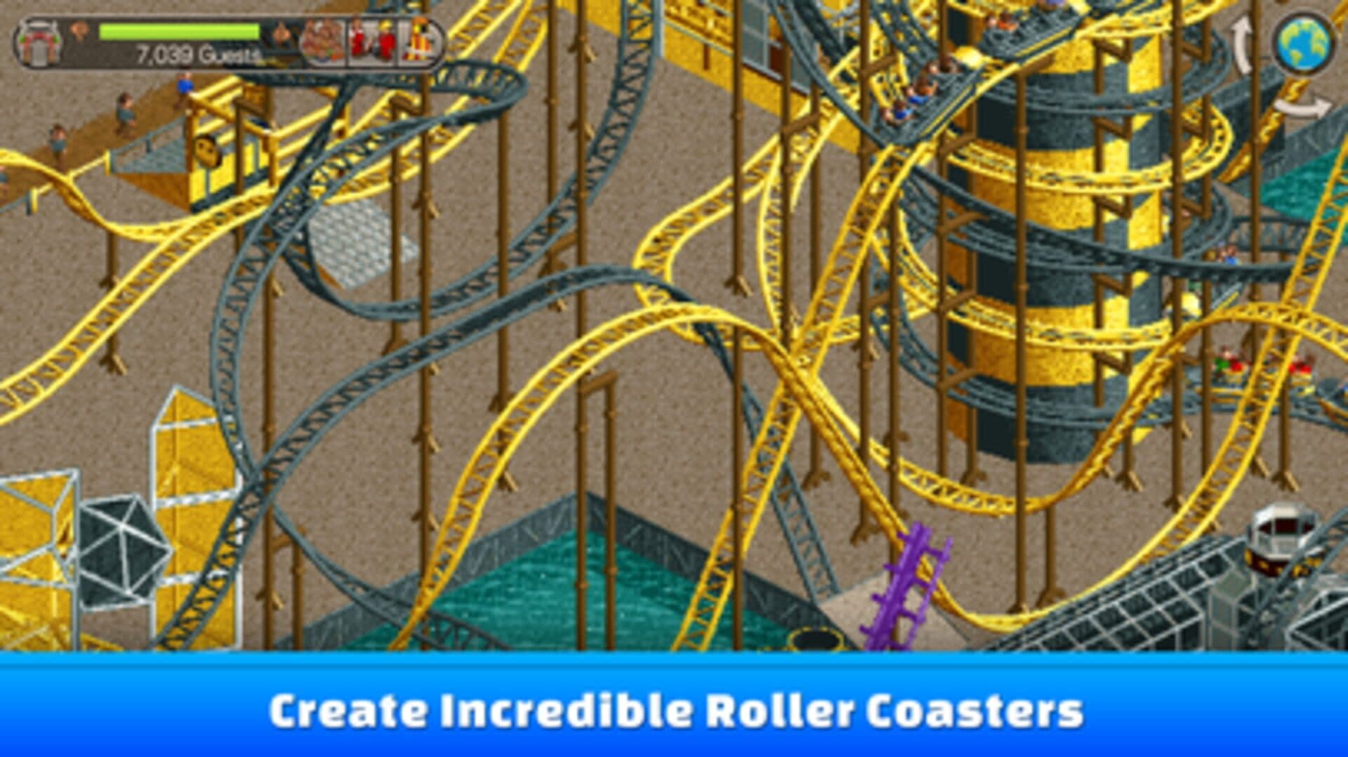 اسکرین‌شات RollerCoaster Tycoon Classic - 4