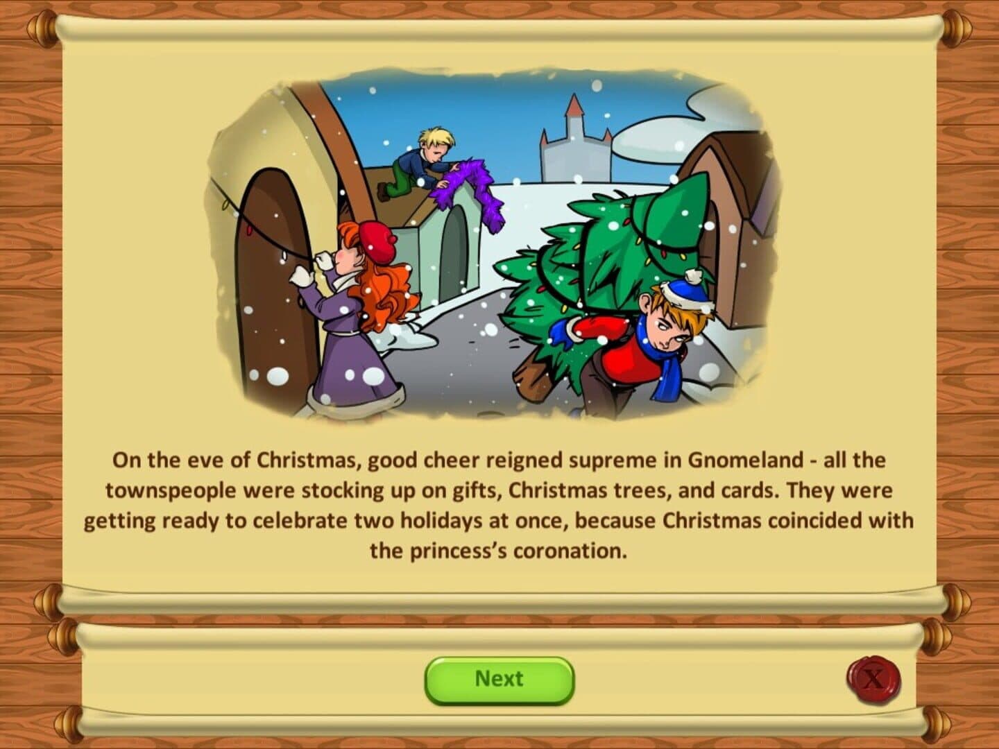 اسکرین‌شات Gnomes Garden: Christmas Story - 2