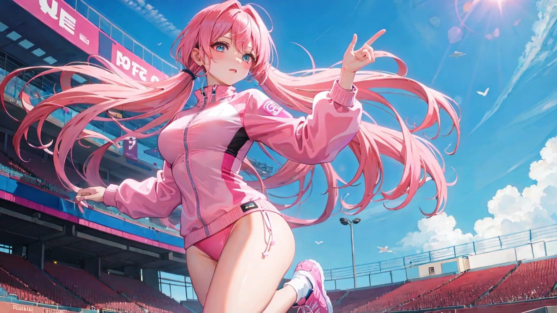 اسکرین‌شات Beautiful Sakura: Running Club - 2
