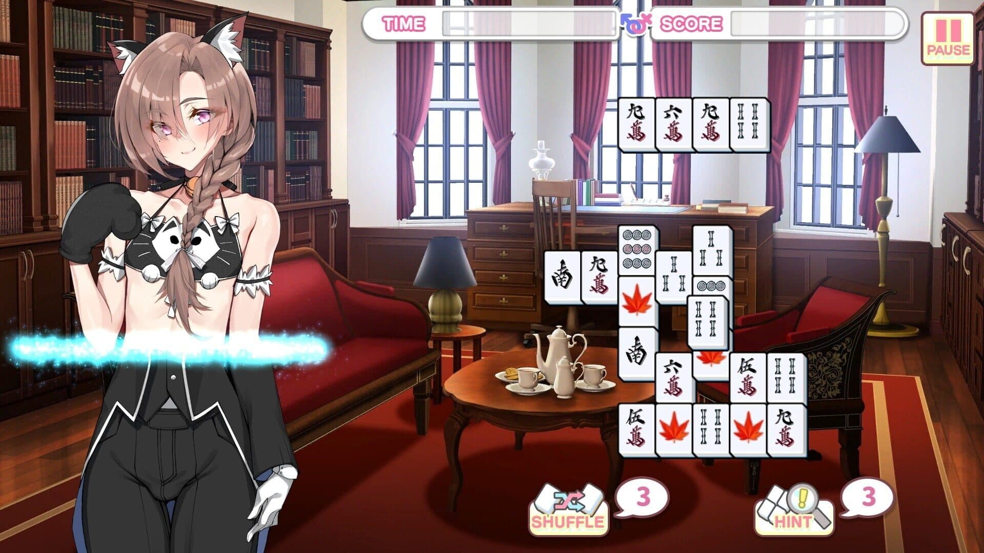 اسکرین‌شات Otoko Cross: Pretty Boys Mahjong Solitaire - 1