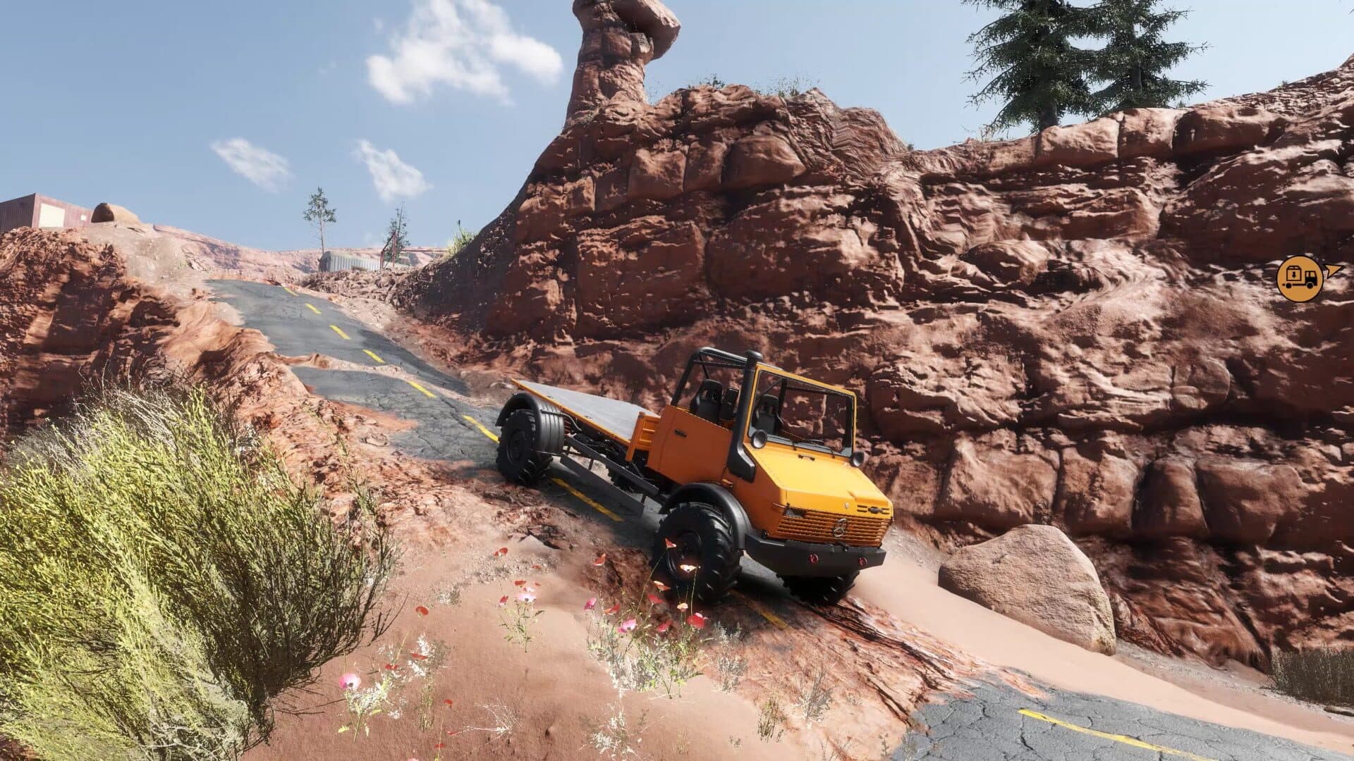 Offroad Truck Simulator: Heavy Duty Challenge screenshot 2