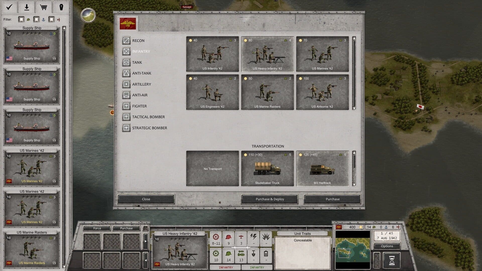 Order of Battle: World War II screenshot 1