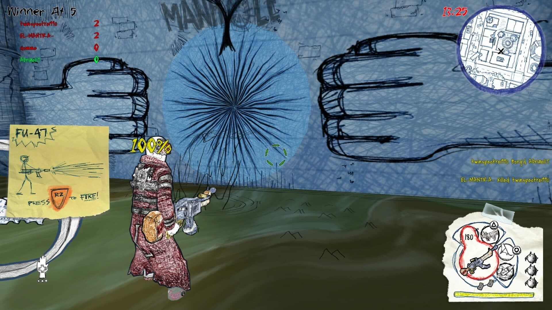 Drawn to Death screenshot 0