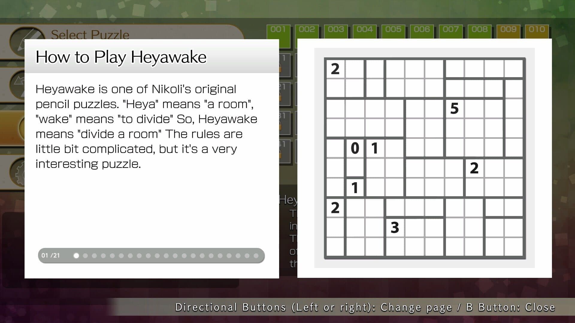 اسکرین‌شات Puzzle by Nikoli W Heyawake - 4