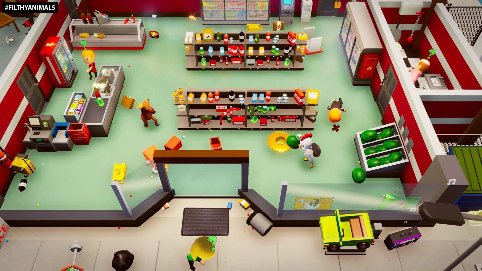 Filthy Animals: Heist Simulator screenshot 0