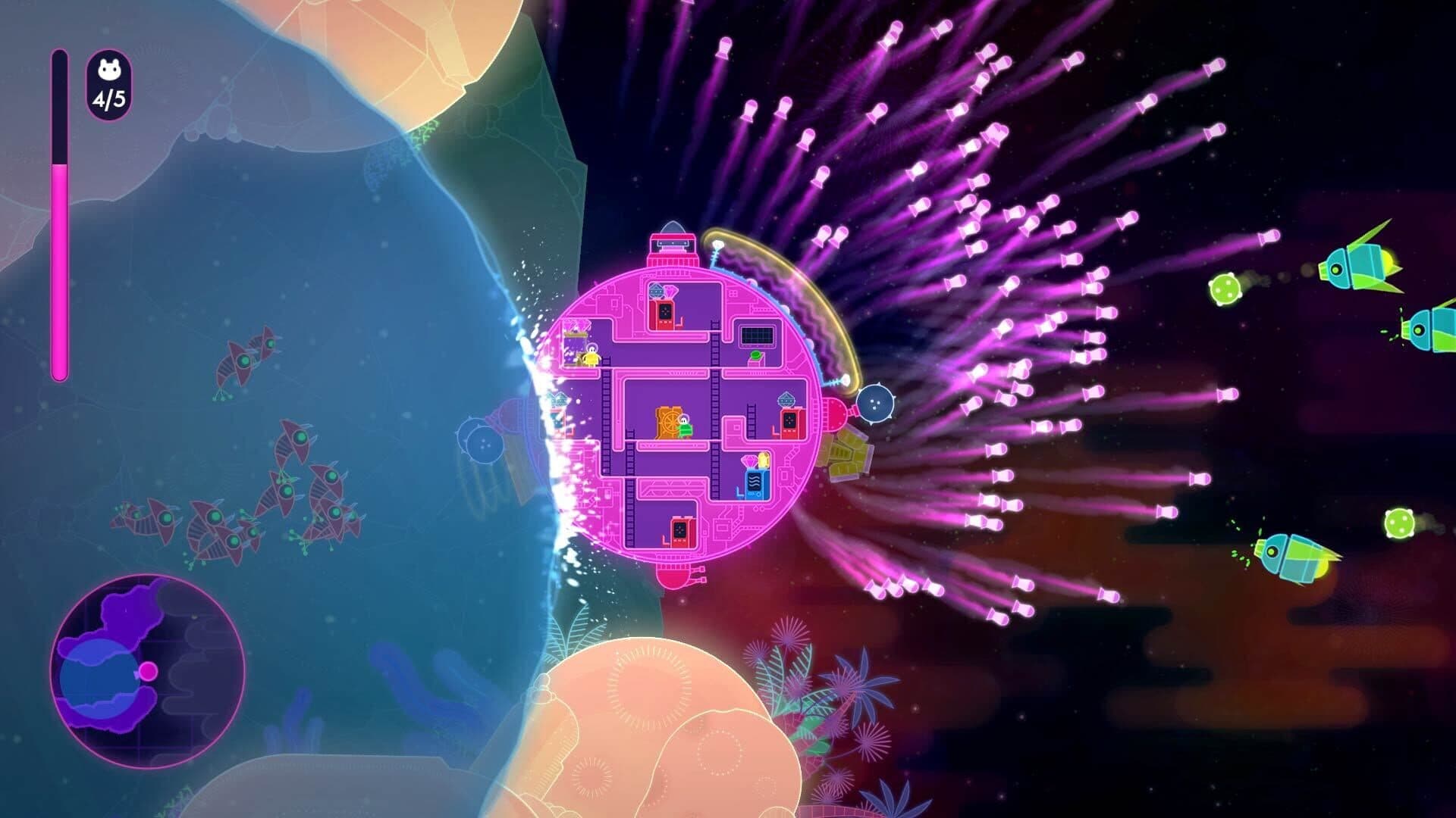 اسکرین‌شات Lovers in a Dangerous Spacetime - 1