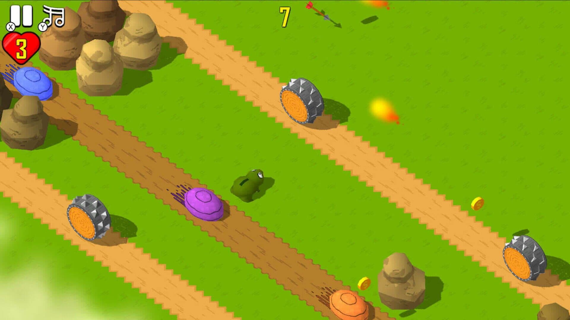 اسکرین‌شات Froggy Crossing - 2