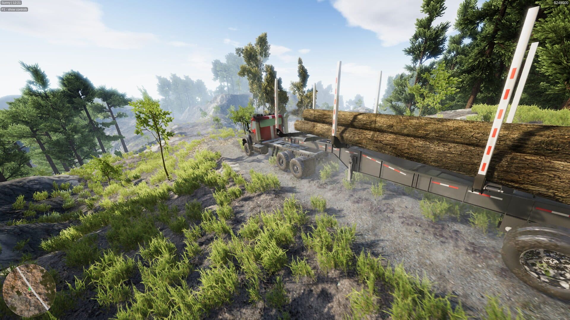اسکرین‌شات Lumberjack Simulator - 1