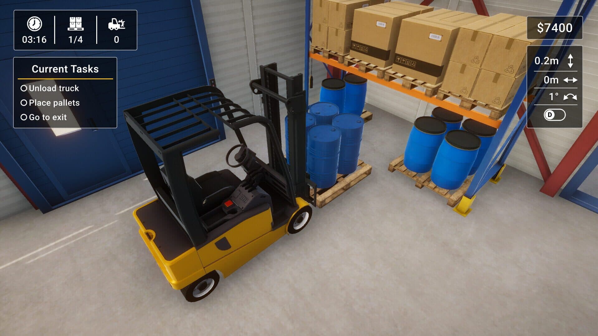 Forklift Simulator 2023 screenshot 5