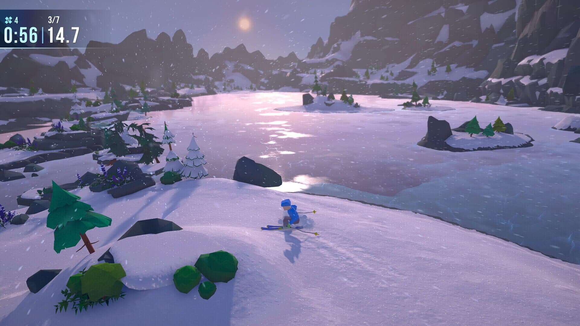 اسکرین‌شات Lonely Mountains: Snow Riders - 6