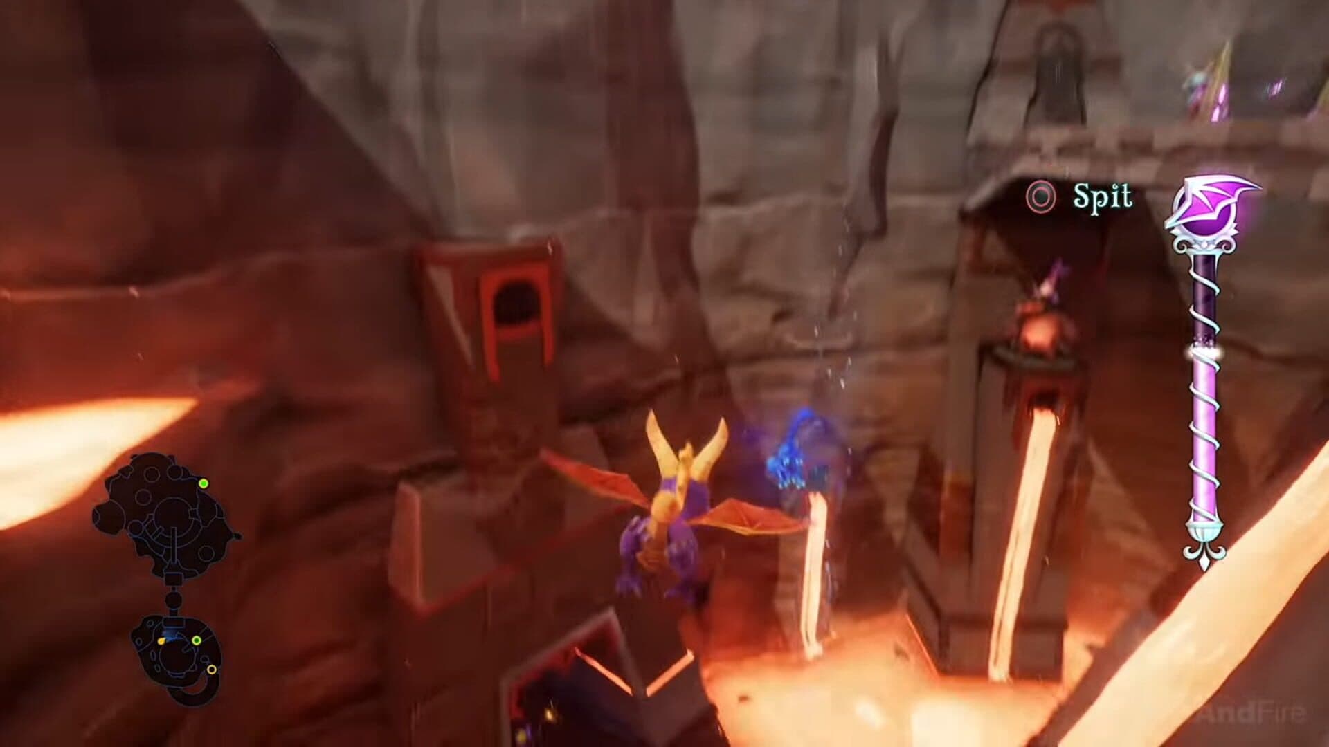 اسکرین‌شات Spyro 2: Ripto's Rage! - 1
