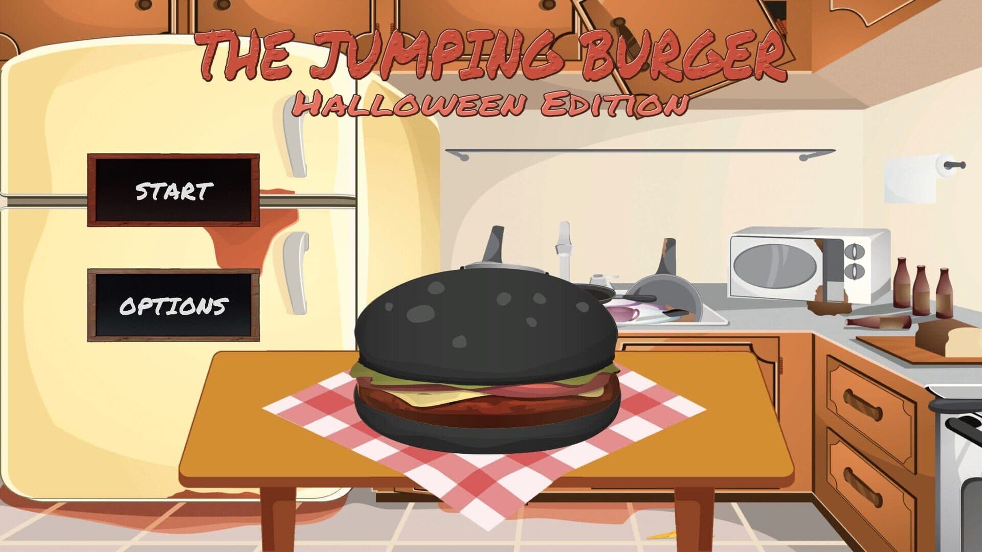 اسکرین‌شات The Jumping Burger: Halloween Edition - 1