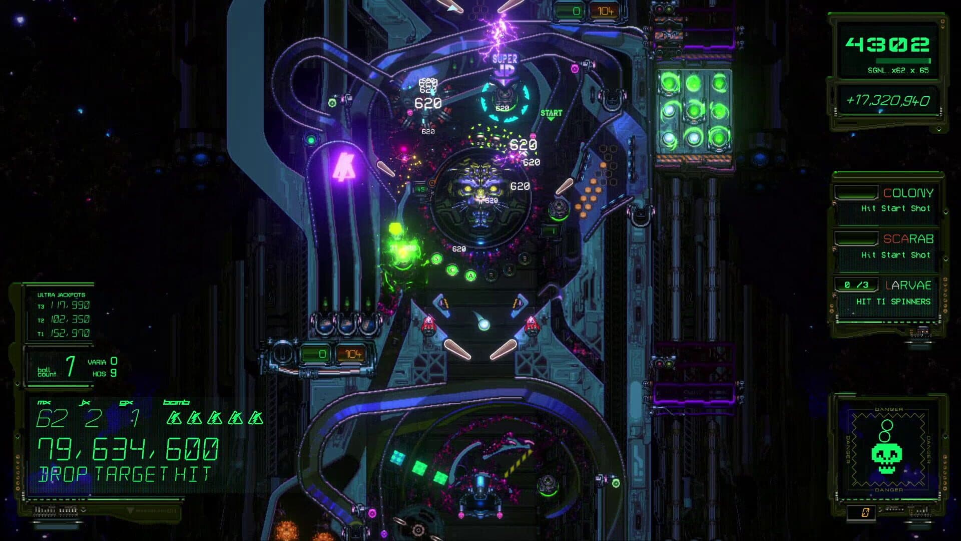 Xenotilt: Hostile Pinball Action screenshot 5