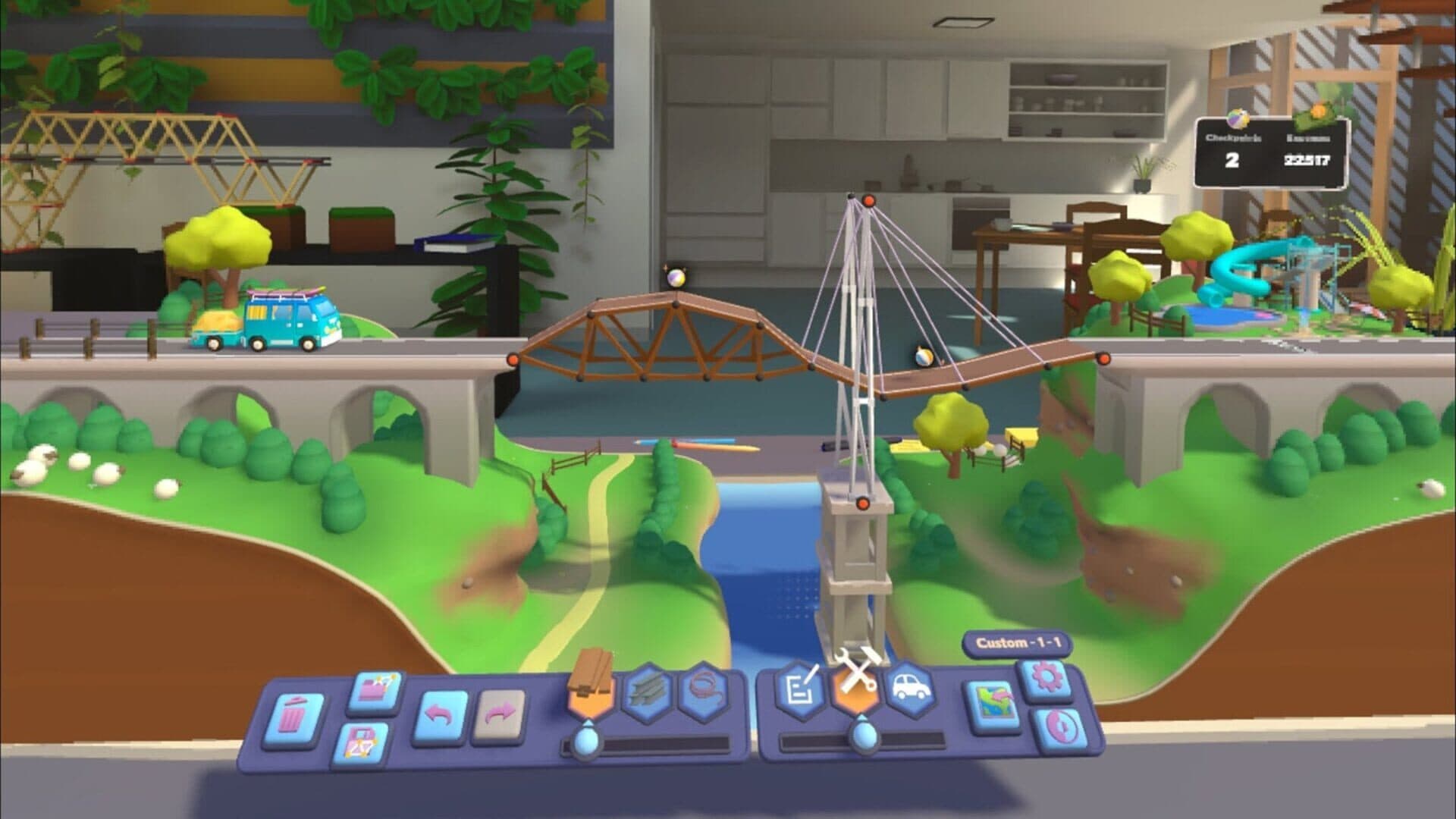 اسکرین‌شات Bridge Constructor Studio - 3