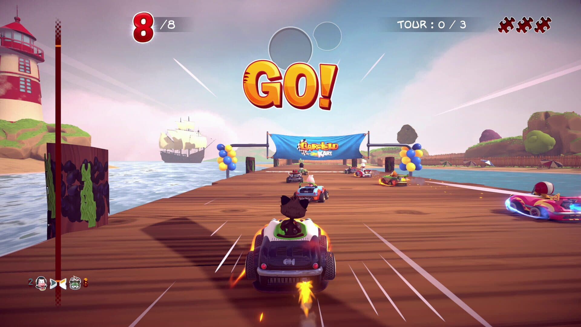 Garfield Kart: Furious Racing screenshot 9